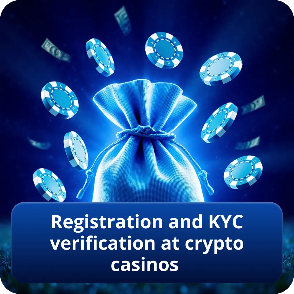 Registration and KYC verification at best Bitcoin casino