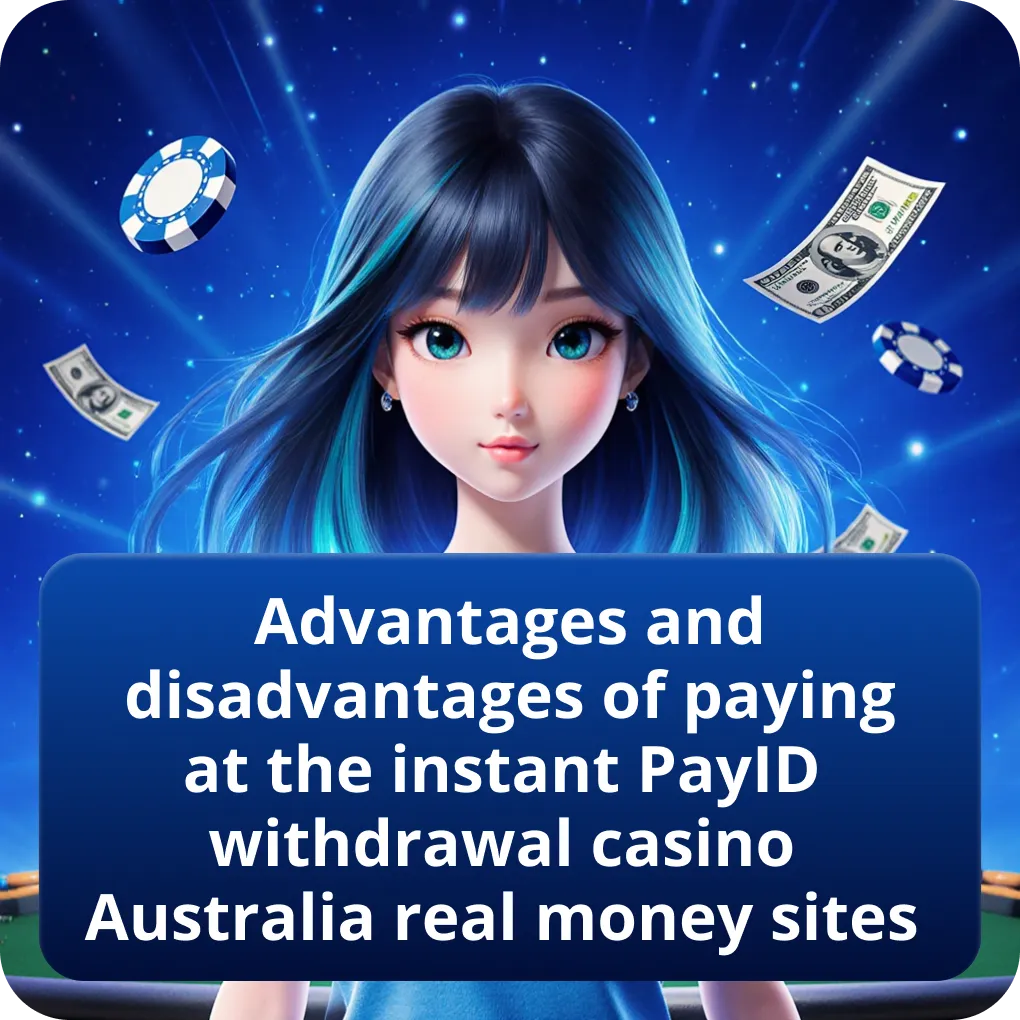 Advantages and disadvantages of PayID at instant withdrawal casino Australia