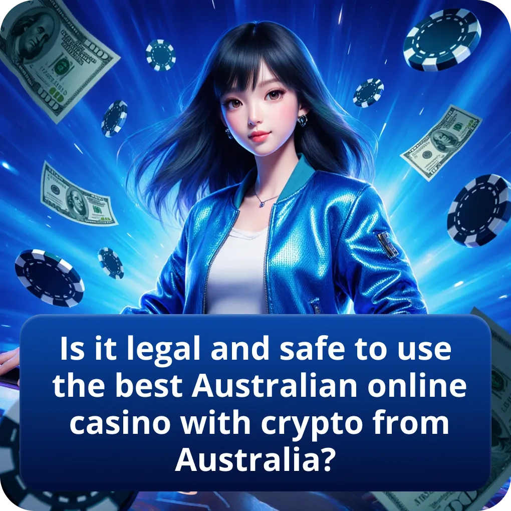 Is it legal and safe to use the best Bitcoin casino Australian with crypto from Australia?