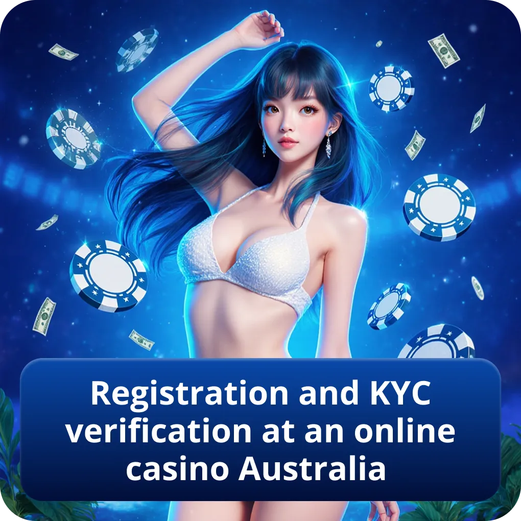 Registration and KYC verification at an online casino Australia